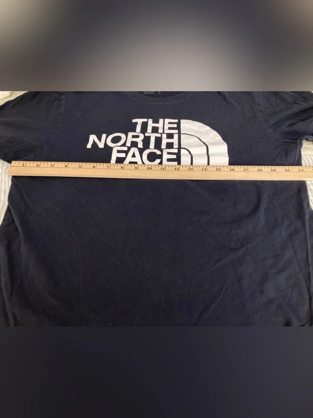 The North Face Half Dome Logo t-shirt white graphic Sz Large